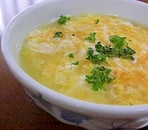 コンソメ卵スープ